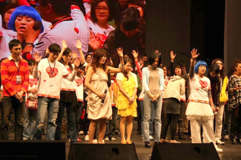 百位台湾基督徒艺人联合 小巨蛋音乐布道会蓄势待发