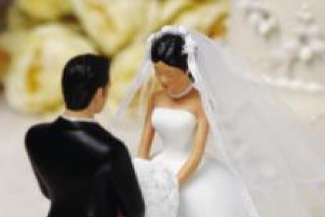 給即將踏上地毯那端的新娘