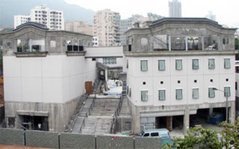 中神多实街校舍扩建工程进展顺利