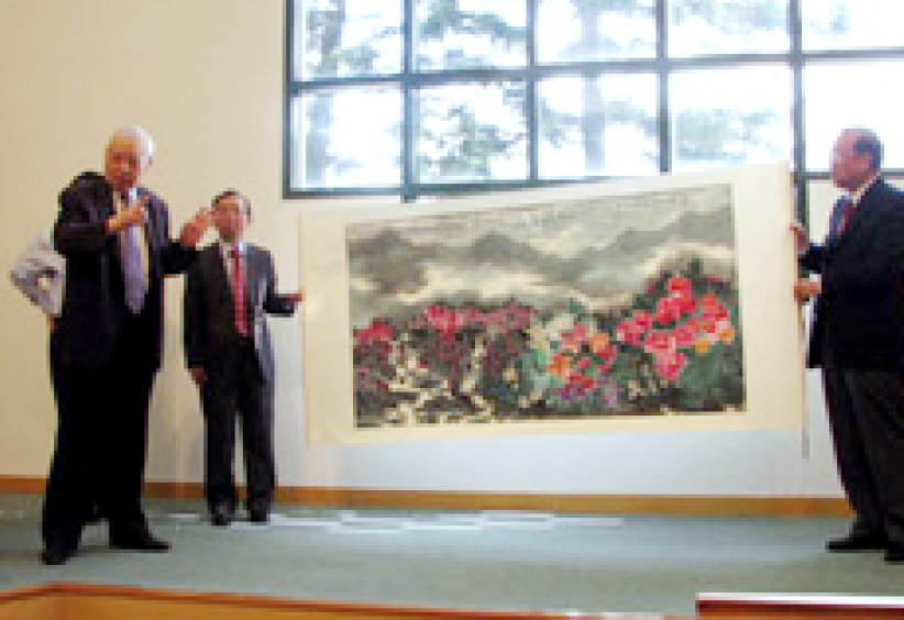 中國兩會代表到訪中神友好交流