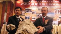 巨型木化石驚世出土 疑是挪亞方舟