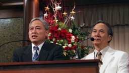 遠志明出席新片《福音》香港首映會