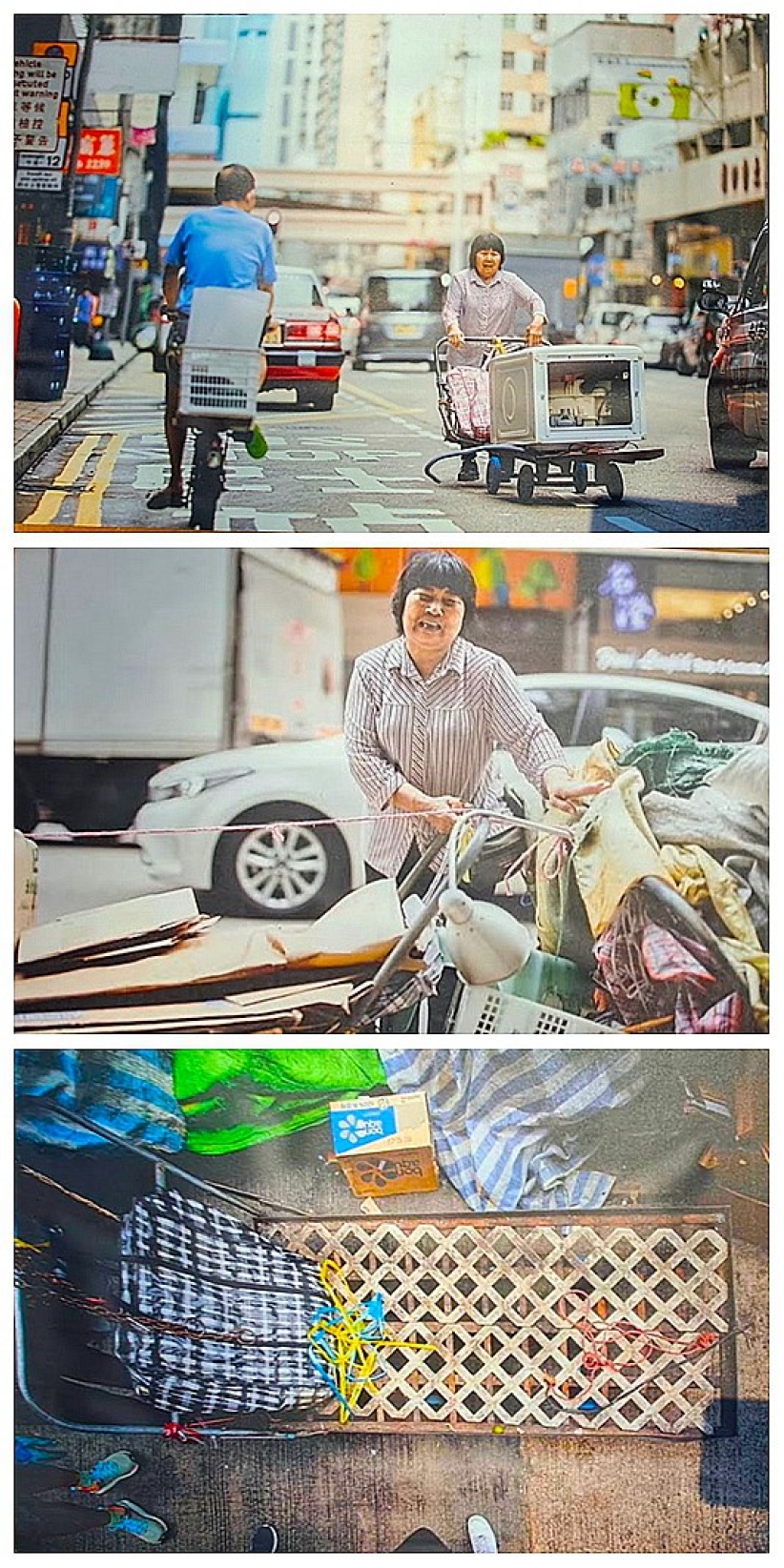 拾荒者《弯腰体验摄影展览》图库　