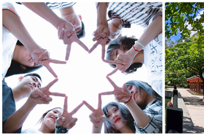 炎夏送清涼:基督教團體公園關心長者街頭派水