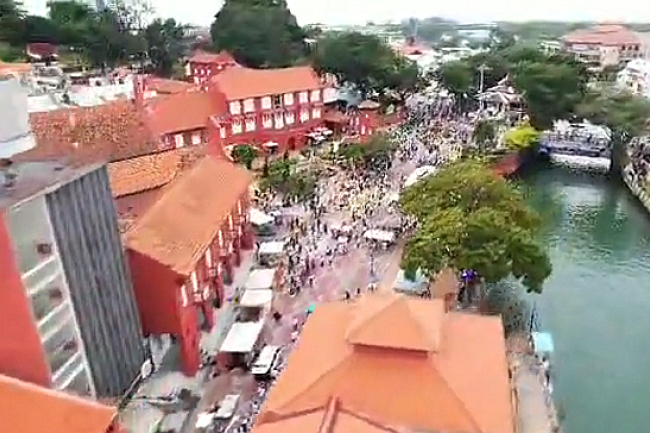 「祝福馬六甲大遊行」途經歷史教堂:二千教徒慶祝傳統與團結