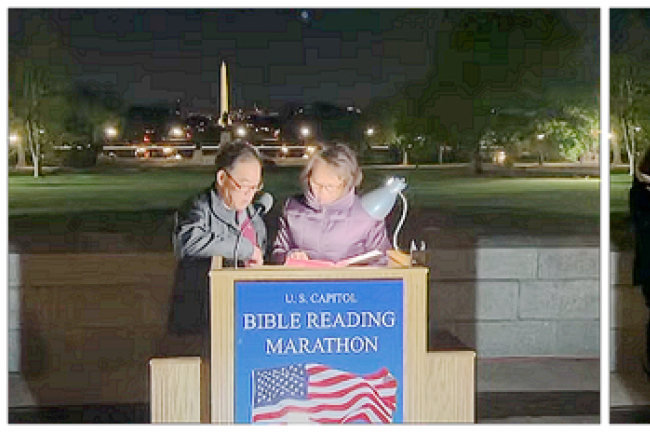 華人參與全美「讀經馬拉松」YouTube直播