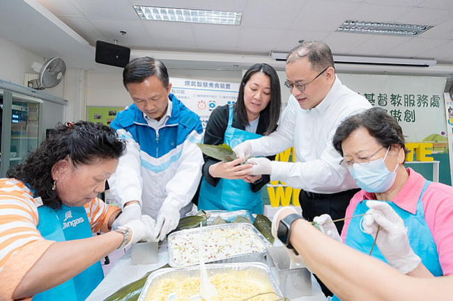 端午節包糉活動:子女移民留港長者感受溫馨