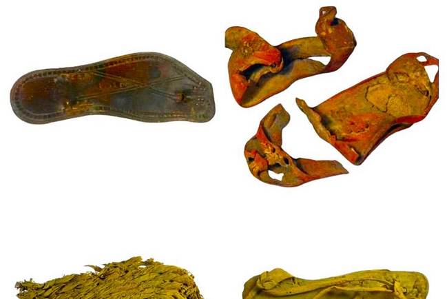 熱浪的季節 以色列文物局展示古代涼鞋收藏