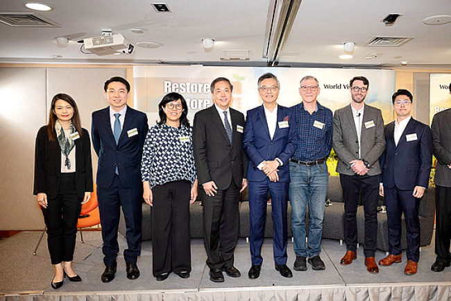 氣候變化研討會:香港世界宣明會倡導「重活農林、重建希望」