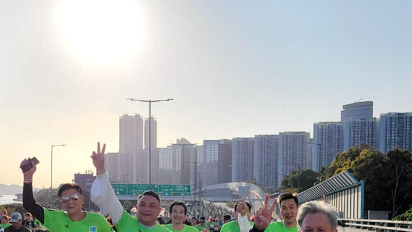 肺癌康復首次跑畢十公里全馬 鄭振華牧師:「堅持到底必有成果!」