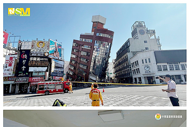 「台灣強震!」嗎那書房倒塌、教會建築重創:芥菜種會啟動緊急救援機制