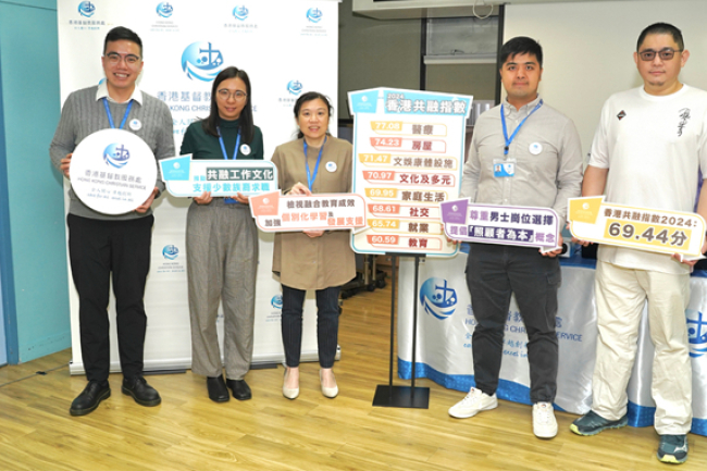 香港共融指數屬一般:男性被定型、南亞人士遭歧視