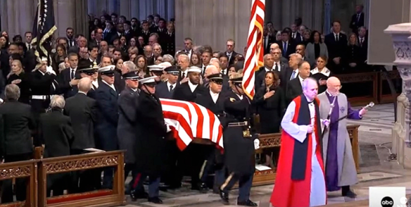 前总统卡特隆重国葬 其孙辈回忆主日学经历