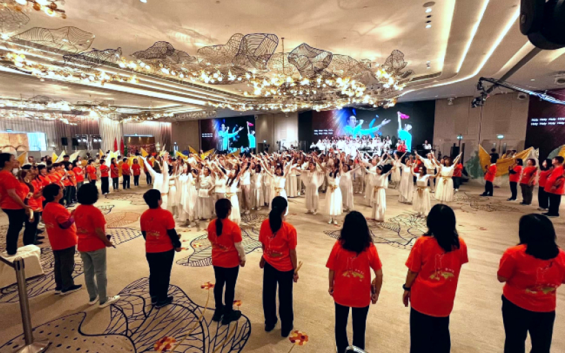 「十月一香港祈祷日」海陆空动员穿梭城市合一祈祷