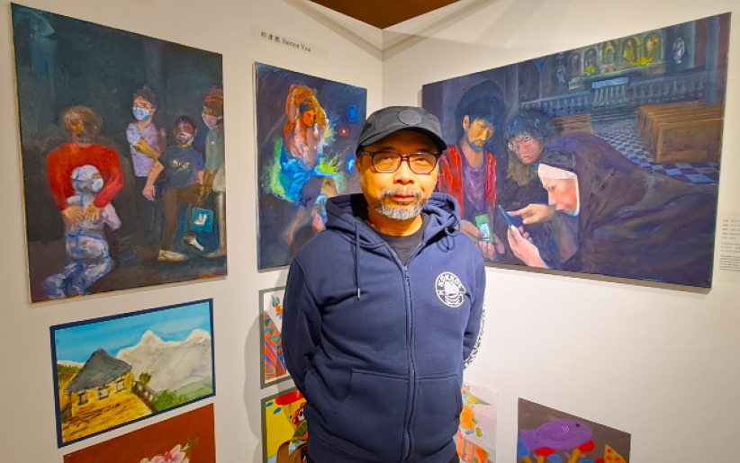 參展《回憶製造》莫揮牧師以當代藝術手法呈現信仰價值  