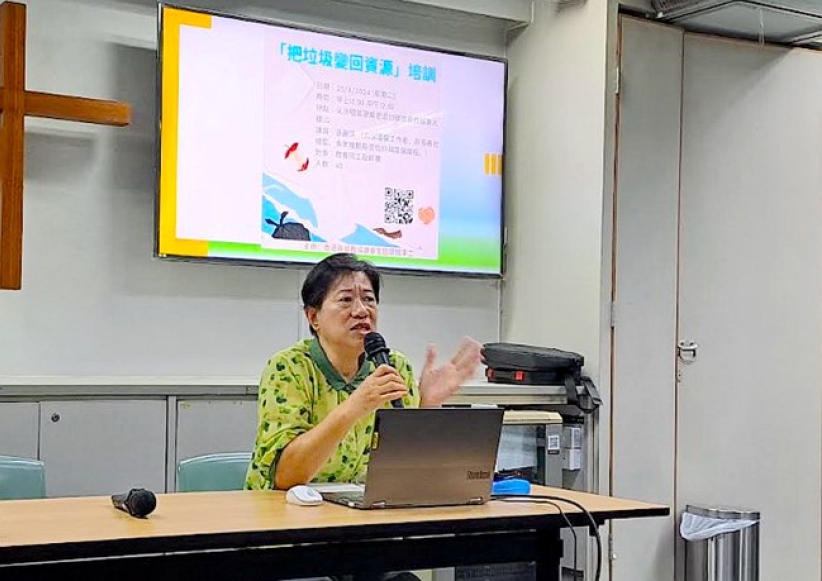 教會質疑生態危機的存在 張麗萍促開辦門訓關愛地球