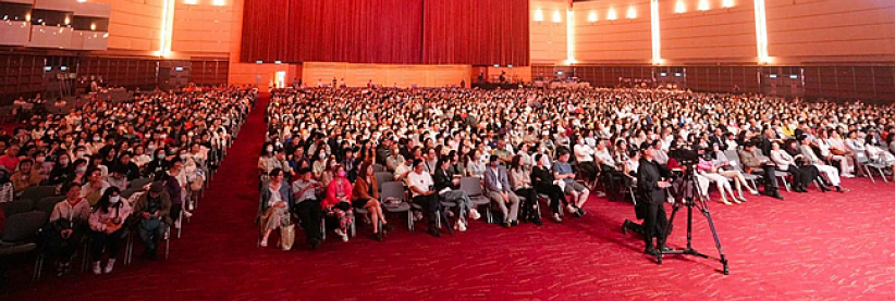 影音使團「挪亞日子逼近」培靈佈道:5000人湧灣仔會展 百人決志