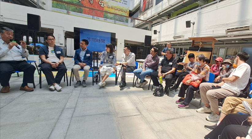 拾平台籲尊重拾荒者 江玉歡:環保唔係邋遢