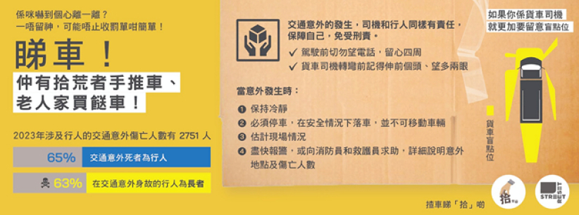 拾荒者挨车撞3个月25宗：关注组吁增设低速街区