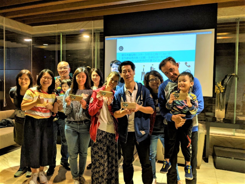 士林靈糧堂聖誕報佳音  每人祝福三親朋點亮萬顆星 