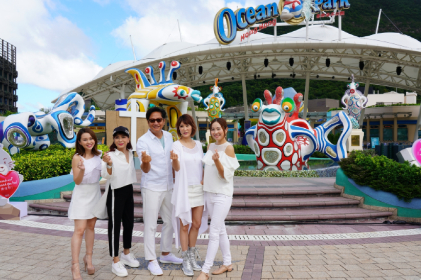 藝人海洋公園演唱經典詩歌  父親節為港發放正能量 
