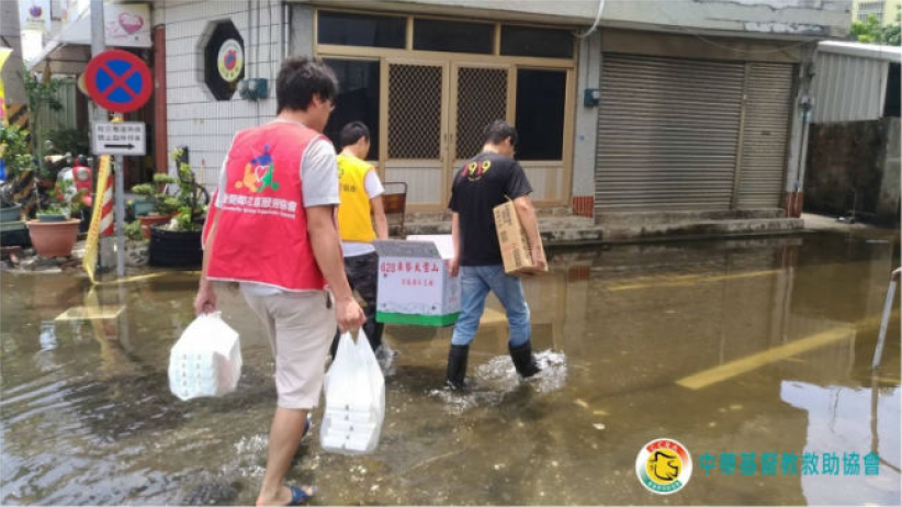 嘉義豪雨釀災 教會聯合救助災民