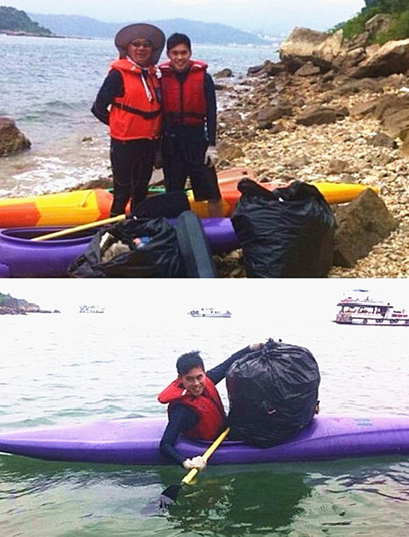 工福《深海無痕》環保活動 上山下海為戒賭服務籌款