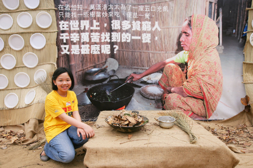 六千人参加「饥馑三十」 用爱挨饿助贫童