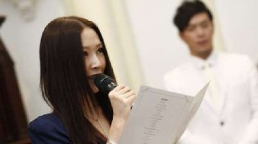 高皓正教堂幸福舉行婚禮 一班基督徒藝人朋友到賀 
