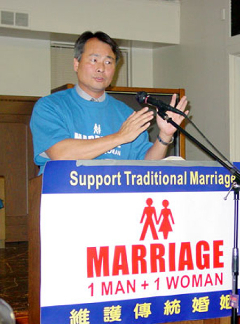 南加州华人教会响应维护传统婚姻