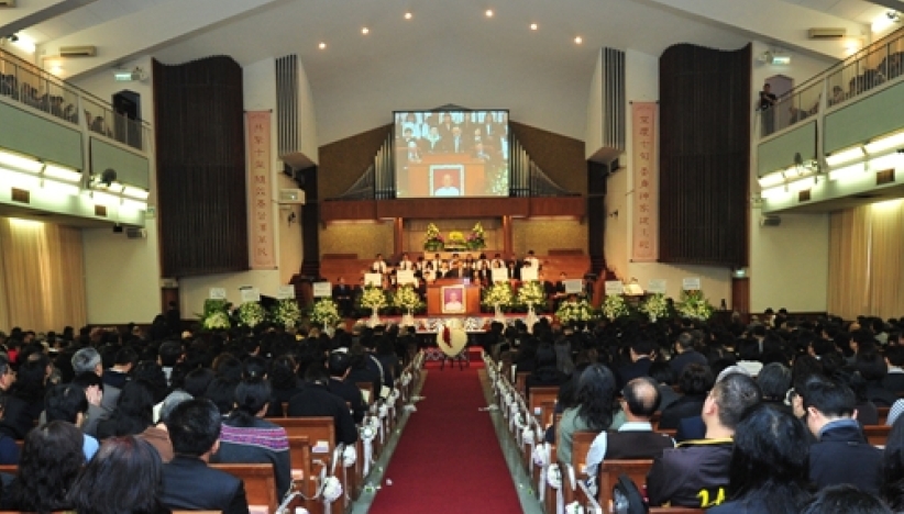 戴紹曾牧師安息禮拜莊嚴感人