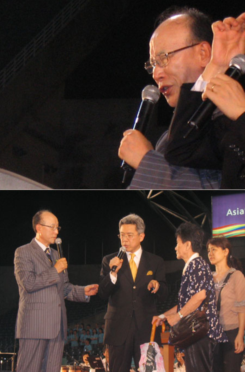 三萬人出席趙鏞基牧師奮興佈道大會