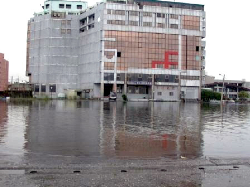 台湾救助协会与众教会 上山下水参与救灾