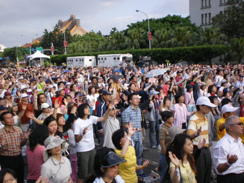 直击台湾教会参与511全球祷告日