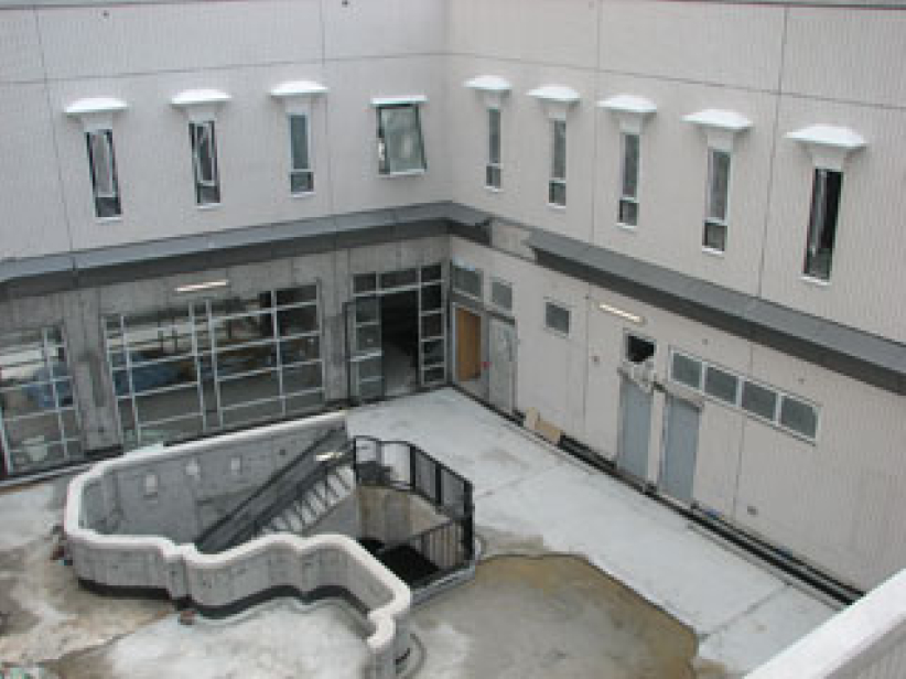 中神多实街校舍扩建工程进展顺利