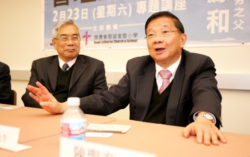 「中國麥當勞之父」朱源和赴美分享生命見證