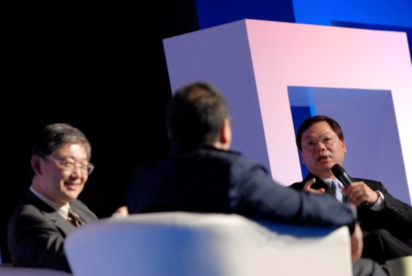 施永青、林以諾和倪匡笑談人生哲學