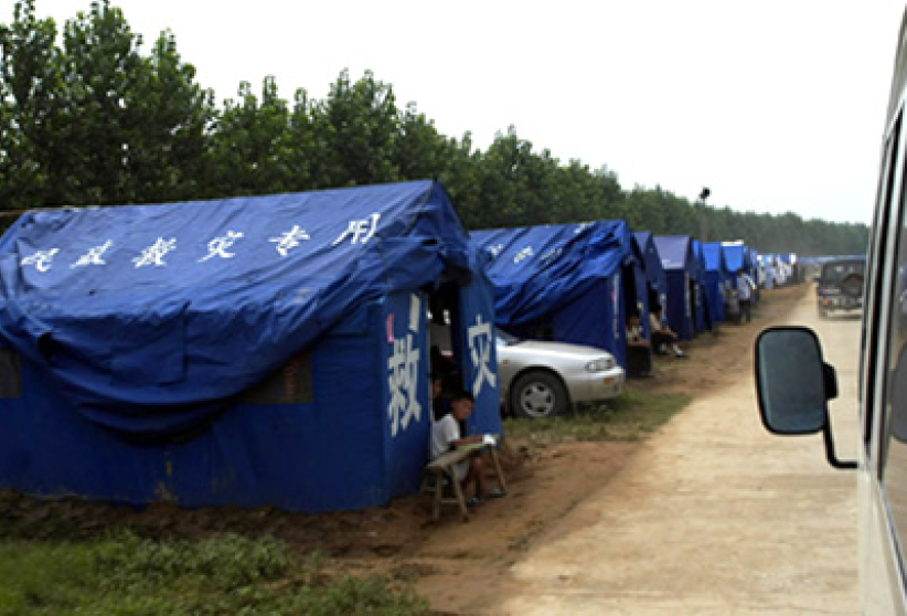 世界宣明会(World Vision)救援物资即将抵达中国洪灾地区