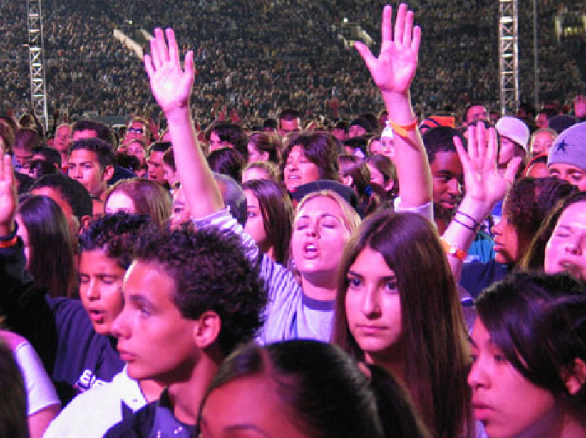 30萬人參加葛理翰西岸佈道大會