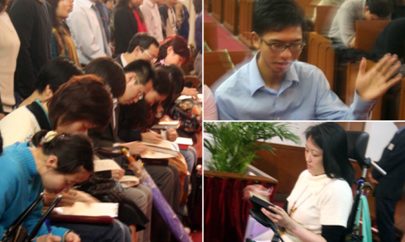 奮興會見證主恩 數名信徒獻身主工