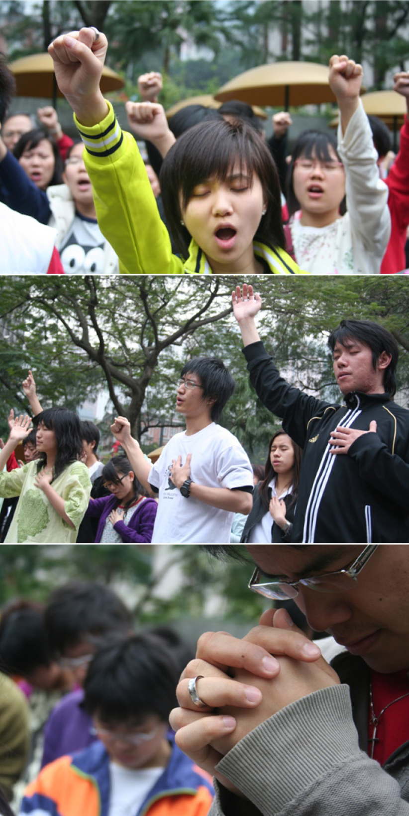 向世界宣告:我們是願意追求聖潔的青年人