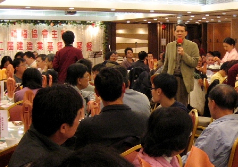 建造業信徒向行内人士傳福音有優勢