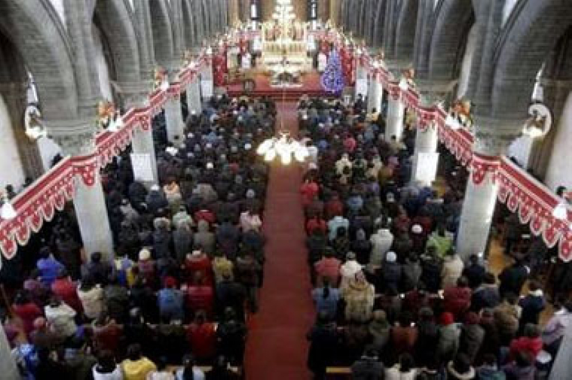 中國内地信徒慶祝聖誕 無受抵制呼聲影響