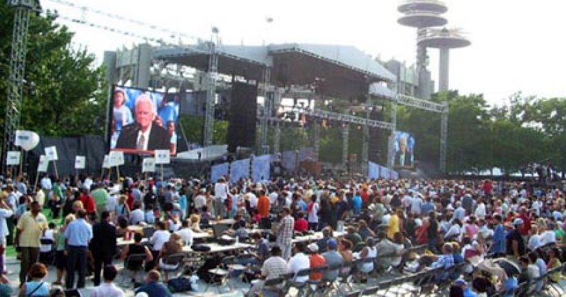 圖輯：葛培理佈道會最後一日盛況