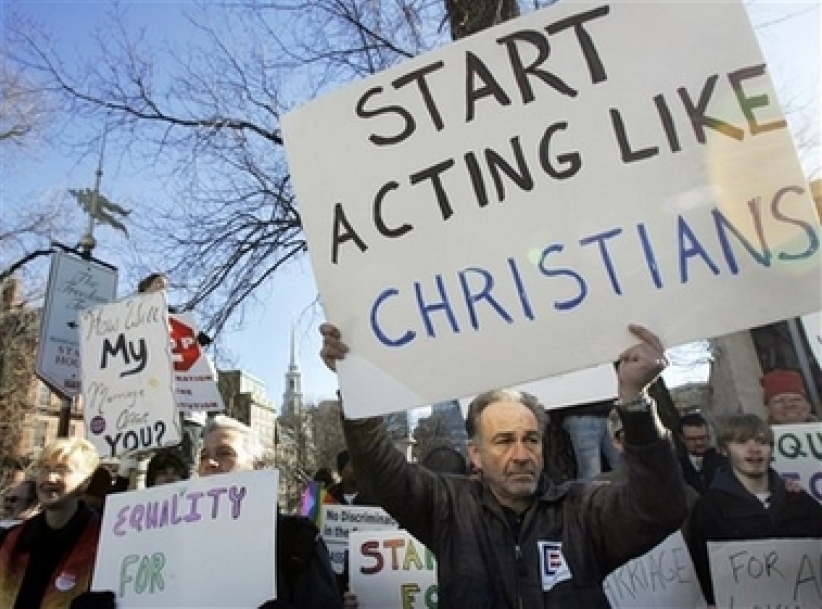 美国麻州反对同性恋议案再进一步