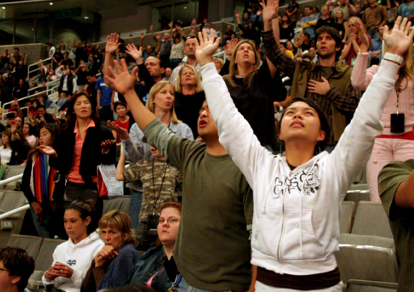 Harvest Crusade火熱舉行近四萬人參加