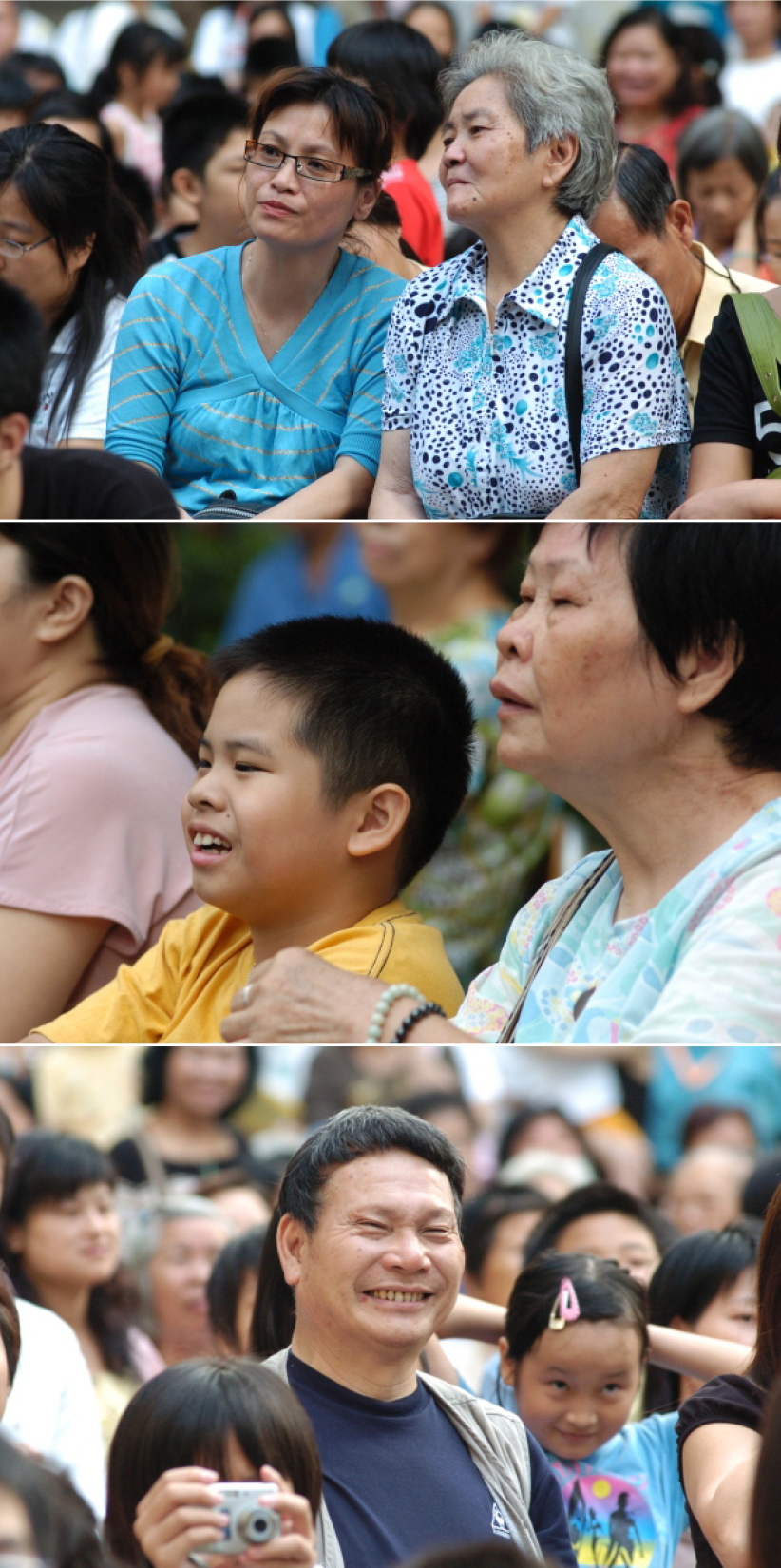 听艺人分享天父伴渡难关 天水围居民露笑颜