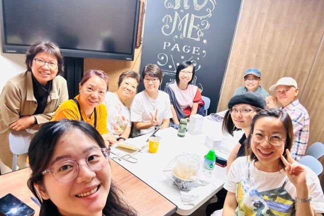 「香港藝術動力」核心成員的團契與家聚