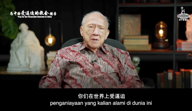 著名布道家唐崇荣牧师为受逼迫中国教会劝勉与祷告