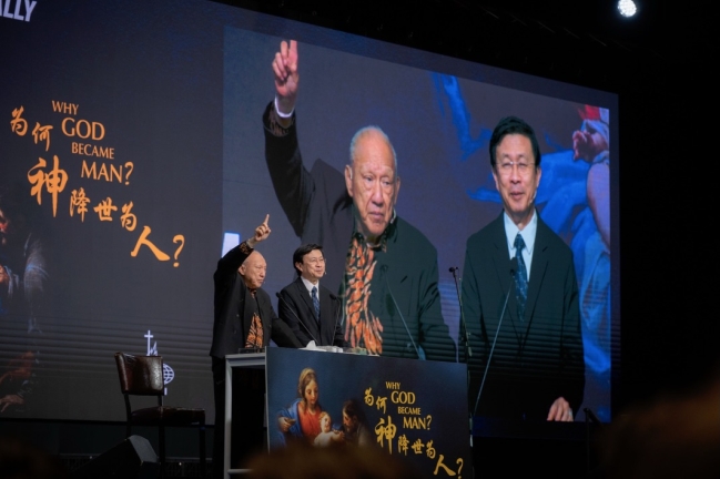 85歲唐崇榮牧師亞洲巡迴佈道16場 傳講聖誕救恩